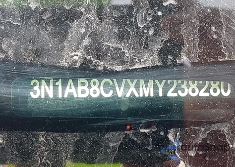 2021 Nissan Sentra Sv Xtronic Cvt z USA, uszkodzony, nr VIN 3N1AB8CVXMY238280